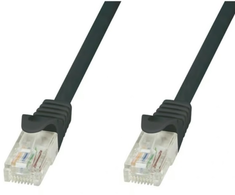 Techly Techly Patch laidas Cat5e UTP 0,25m juoda