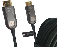 „Techly“ HDMI - HDMI kabelis, 50 m, juodas (ICOC-HDMI-HY2-050)