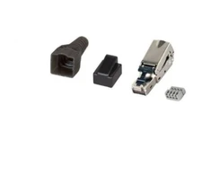 TECHLY STP Cat.6A RJ45 modulinis kištukas be įrankių