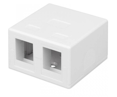 „Techly 366310“ laikiklis, skirtas 2 „Keystone“ RJ45 arba RJ11/12 moduliams