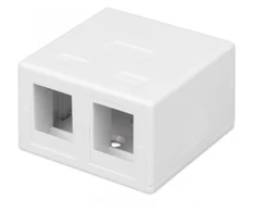 „Techly 366310“ laikiklis, skirtas 2 „Keystone“ RJ45 arba RJ11/12 moduliams