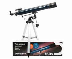 Teleskopas Teleskop Levenhuk Discovery Spark 809 EQ su książką