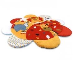 Tk Import MILLY MALLY 6145 TinyMini JL639-2B Mokomasis kilimėlis 2in1 Flower Safari
