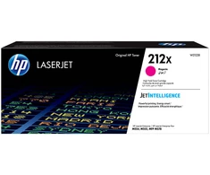 Hewlett Packard (HP) HP 212X didelės talpos rausvai raudona originali LaserJet tonerio kasetė