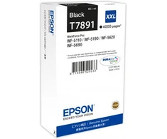 Rašalas Epson Juodas T7891 | 65 ml | WF-5110DW/WF-5190DW/WF-5620DWF/WF-5690DWF