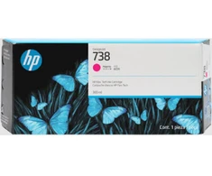 Hewlett Packard (HP) HP 738 (676M7A) Rašalinė kasetė, Purpurinė