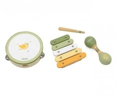 Viga Toys PolarB muzikos instrumentų rinkinys Bird Multicolor