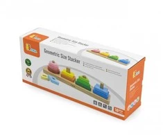 Viga Toys Viga medinis geometrinis dėlionės rūšis