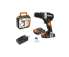 Akumuliatorinis suktuvas-gręžtuvas Worx WX102; 20 V; 2x2,0 Ah akum.
