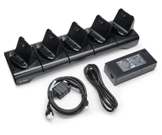 Zebra 5-slot spausdintuvas docking cradle| ZQ300 serija| apima maitinimo šaltinį ir ES maitinimo laidą