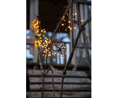 LED dekoratyvinė girlianda DEW DROP "GĖLYTĖS" šiltai balta