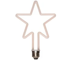 LED Retro lemputė "DIDELĖ ŽVAIGŽDĖ" E27 lizdui