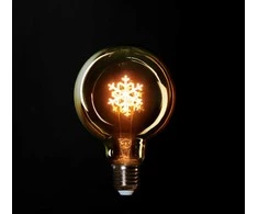 LED Retro lemputė su snaige E27 lizdui