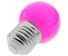 Polamp LED lemputė girliandoms (rožinė)