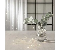 VIELINĖ LED GIRLIANDA SU BATERIJA "DEW DROP" 4m