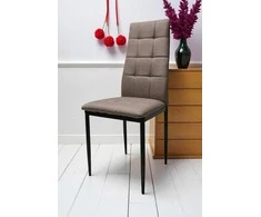 Dankor Design 4 Solden Coffee su pienu minkštos, ergonomiškos valgomojo virtuvės kėdės