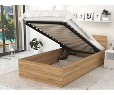 Ajk Furniture Pakeliama lova su metaliniu rėmu 90x200 PANAMA M