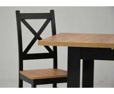Ebes Furniture Modernus virtuvės komplektas, stalas ir 4 kėdės