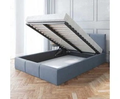 FDM Minkšta lova 160x200 su pakeliamu rėmu AMBER