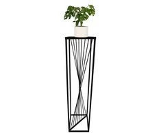 Framado Metalinis Stovas Gėlėms RIVER Juodas 100 cm