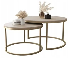 Furniture Package Žurnalinis kavos staliukas spalva kašmyras/auksas