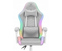 Hells Chair Žaidimų kėdė biuro pasukama Hell's kėdė HC-1000 LED RGB audinys