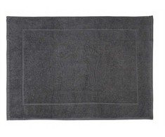 Home Decor365 Rankšluostis ROSA 100% Medvilnė Sugeriantis Kilimėlis 50x70 cm Grafito Spalva