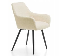 Home Design GLAMOUR GLAMOUR MINŠTA DAUGINĖ KĖDĖ, MODERNAUS VELIŪRAS, Smėlio spalvos
