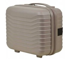 Kelioninis lagaminėlis kosmetinis krepšys beige/juodas 26x32x16 Sunbag