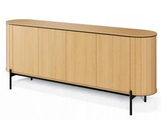Lenart Plati komoda su spintelėmis apvali RT-04 200x45x82