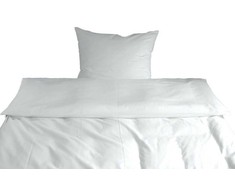 Patalynės komplektas Hoteloweart Medvilninė Patalynė RENFORCE 160x200 HOTEL 100% Medvilnė Balta