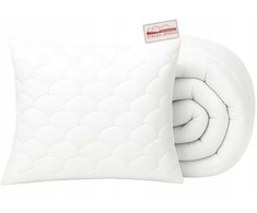 Sleepingzone Antklodė ir pagalvė 140x200 70x80 Rudeninis purus visų sezonų Premium komplektas
