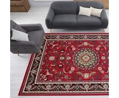 Toda Carpets Raudonas Trumpo Plauko Kilimas VENEZIA