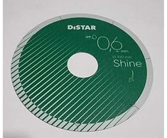 0,6mm švaraus pjovimo 100x0,6x5x22,23 Shine, Distar deimantinis diskas plytelėm