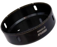 120 mm Deimantinė gręžimo karūna BIHUI GRES šešiakampis
