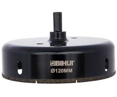 120 mm Deimantinė gręžimo karūna BIHUI GRES šešiakampis