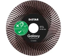 125 x 22,23 mm Distar Galaxy, 45° kampui pjauti ir šlifuoti diskas plytelėms