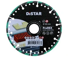 125mm Distar ProREX Universalus pjovimo diskas