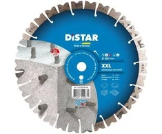 350 mm x 25.4 Distar XXL 20mm deimantinis armuoto betono pjovimo diskas