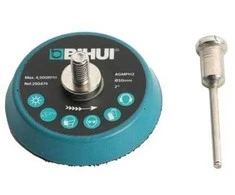 50mm velcro laikiklis adapteris šlifavimo padukams su 3mm koteliu graveriui BIHUI AGMPH2