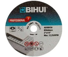 50x1,0x5,8 mm BIHUI deimantinis diskas stiklo, akmens masės, porcelianinių plytelių pjovimui su graveriu AGMBV50