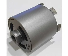 Grąžtas 72 mm Distar Drill Master deimantinė karūna rozetėms gręžti (5 dantys, angos gale)