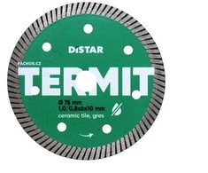 75 mm x 10 mm deimantinis diskas plytelėms TERMIT, Distar