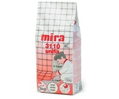 Balti ir elastingi plytelių klijai Mira 3110 Unifix C2TE S1, 25 kg