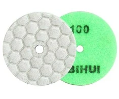 Deimantinis Ø50mm šlifavimo ir poliravimo padukas diskas plytelėms, granitui, betonui, graveriui #50, 100, 200 ir 400 grubumo Bihui, Šlifavimo / poliravimo disko grubumas: #2