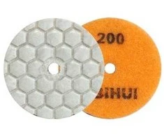 Deimantinis Ø50mm šlifavimo ir poliravimo padukas diskas plytelėms, granitui, betonui, graveriui #50, 100, 200 ir 400 grubumo Bihui, Šlifavimo / poliravimo disko grubumas: #3