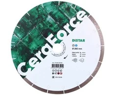 Deimantinis diskas terasinėms plytelėms, klinkeriui 300 x 25,4 mm, CeraForce, Distar