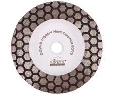 DISTAR 60 HARD CERAMICS Deimantinis plytelių šlifavimo diskas