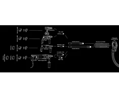 Distar Discovery M16 x 150 mm ilgio gręžimo karūnos betonui 32 - 162 mm x 150 mm, Karūnos skersmuo, mm: 52 mm