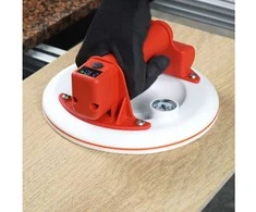 Distar PowerFIX AUTO Baltas 210mm siurbtukas su automatiniu slėgio palaikymu ir manometru plytelių kėlimui